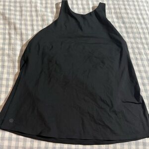 Athleta Black bra tank top or swim top XL